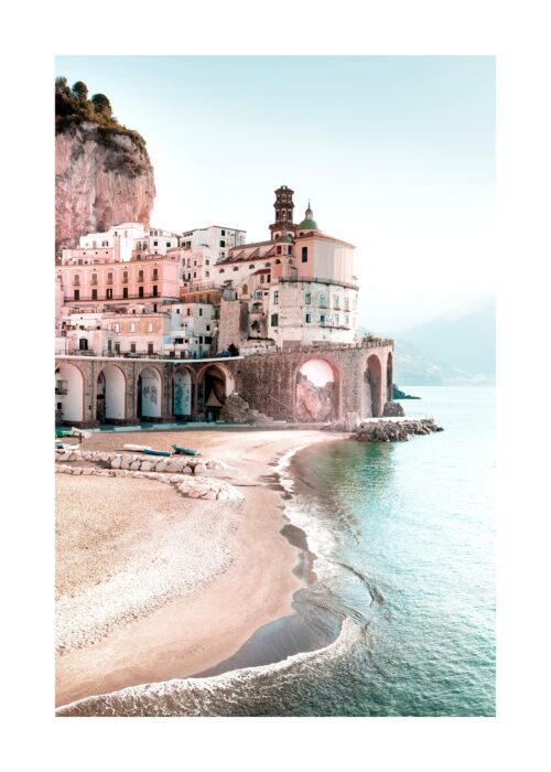 Amalfi Cityscape Print