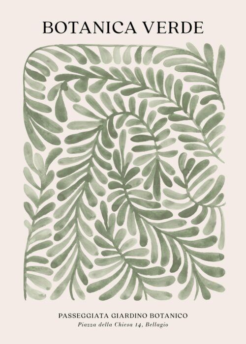 Botanica Verde Print