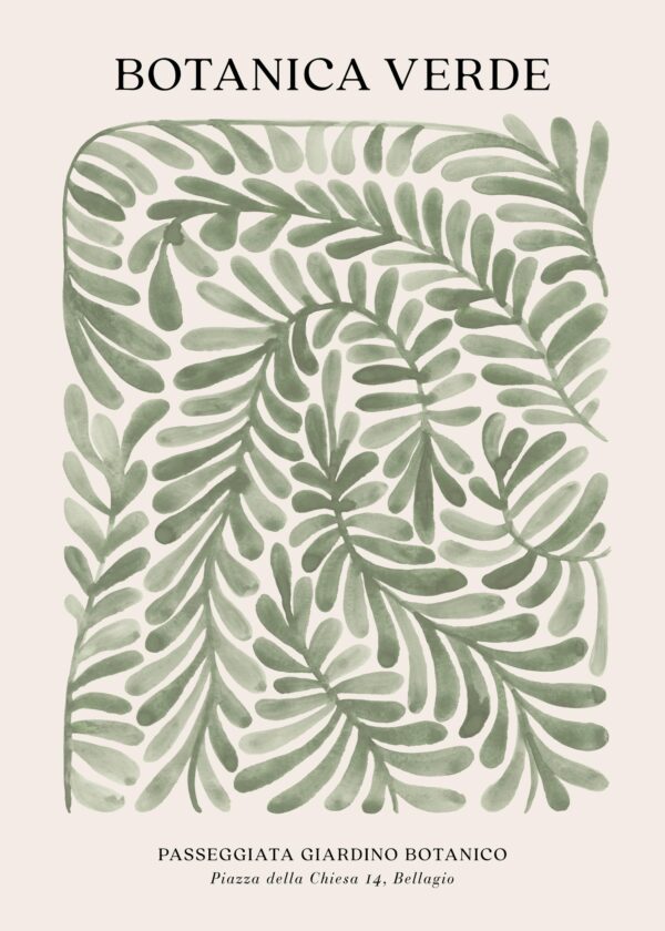 Botanica Verde Print