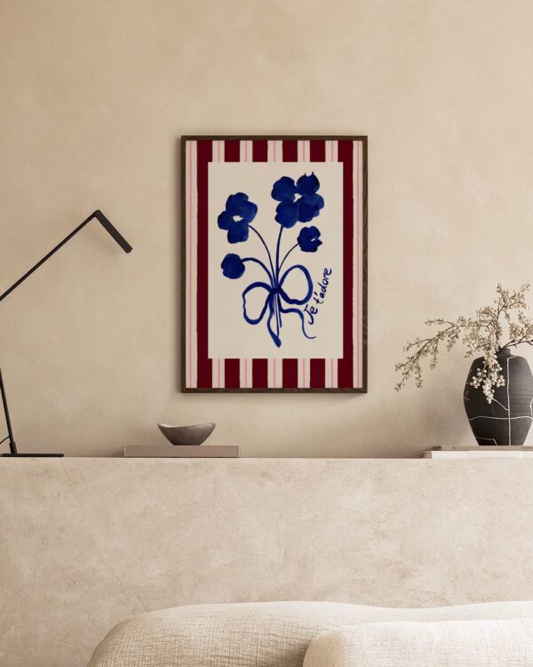 Emily Daborn - I Adore You Bouquet Print