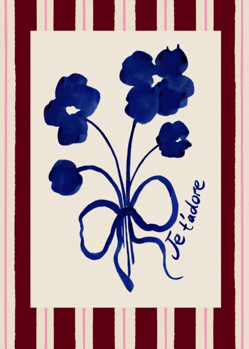 Emily Daborn - I Adore You Bouquet Print Emily Daborn - I Adore You Bouquet Print