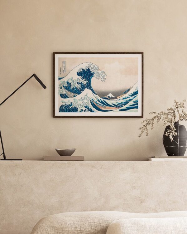 Hokusai - The Great Wave Landscape Print Hokusai - The Great Wave Landscape Print