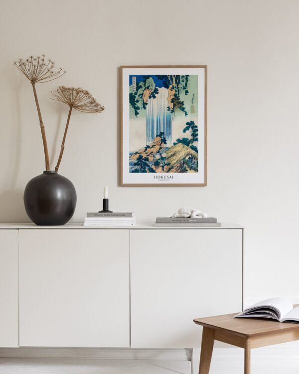 Hokusai - Yoro Waterfall in Mino Province Print Hokusai - Yoro Waterfall in Mino Province Print