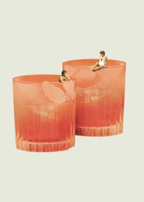 Maarten Leon - Holiday in a Glass No2 Print Maarten Leon - Holiday in a Glass No2 Print