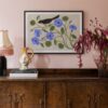 Megan Galante - Garden Pansey Print