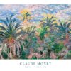 Monet - Palm Trees at Bordighera Print Monet - Palm Trees at Bordighera Print