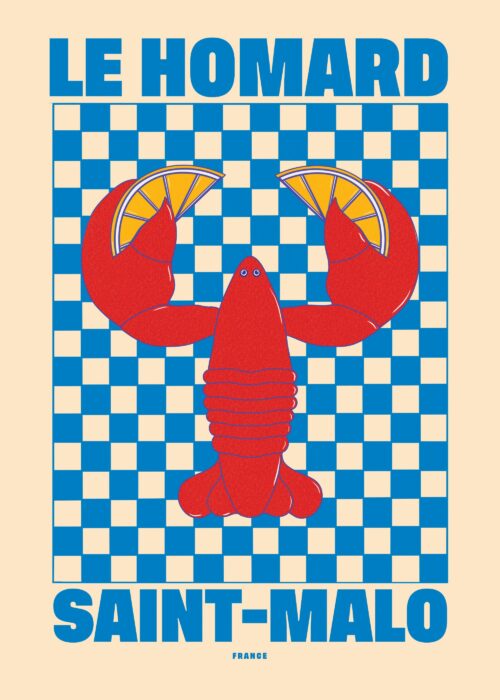 Nephthys Foster - Le Homard Print Nephthys Foster - Le Homard Print