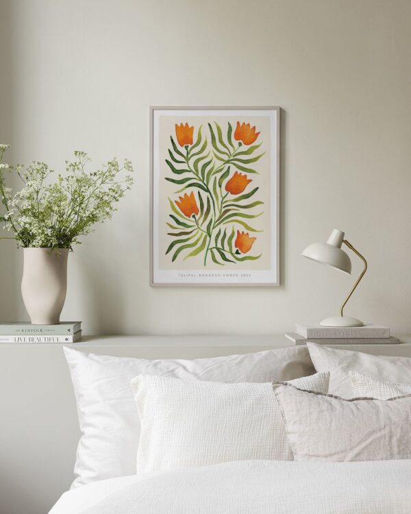 Rosanna Corfe - Tulips Print Rosanna Corfe - Tulips Print