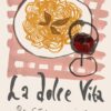Sissan Richard - La Dolce Vita Print Sissan Richard - La Dolce Vita Print