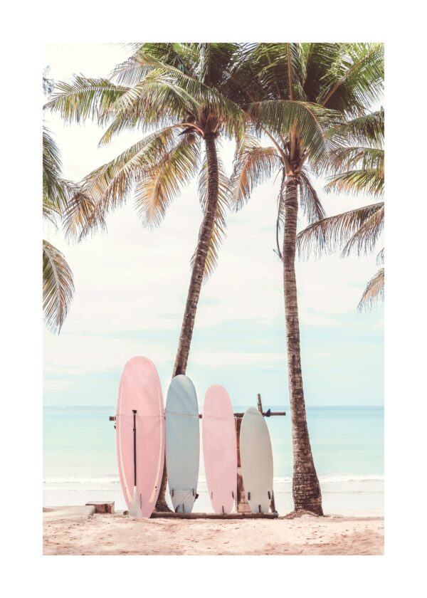 Surfboards Print