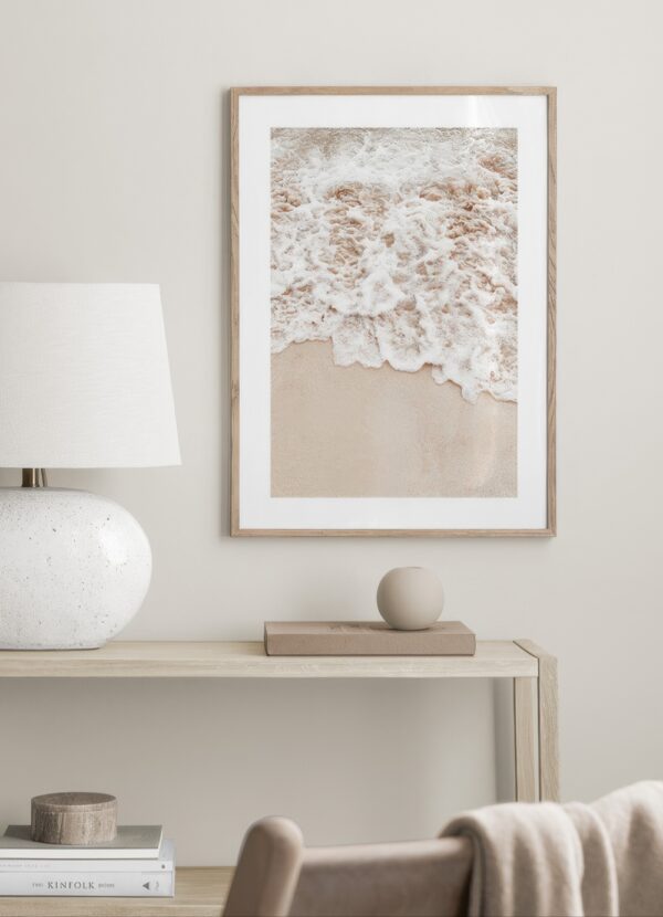 The Beach Edge Print