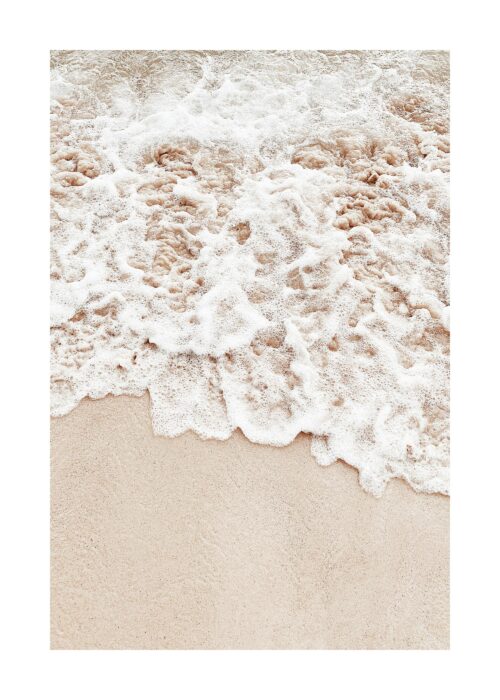 The Beach Edge Print