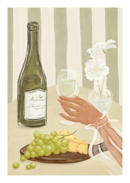 Time for Wine Print