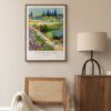 Van Gogh - Garden at Arles Print Van Gogh - Garden at Arles Print