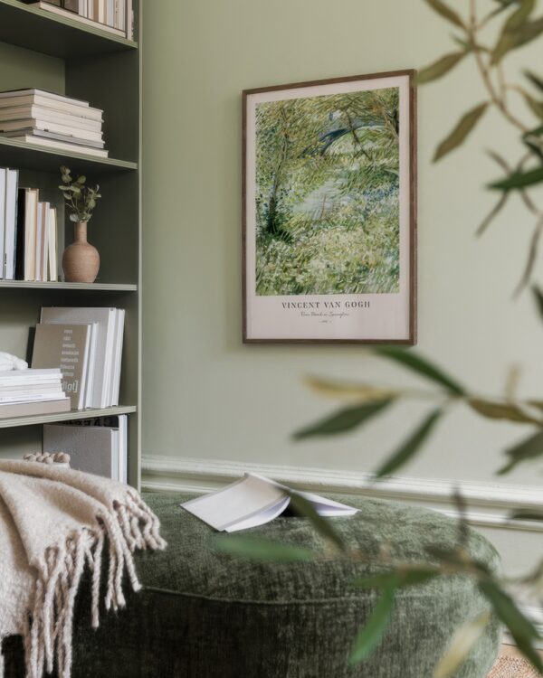 Van Gogh - River Bank in Springtime Print Van Gogh - River Bank in Springtime Print
