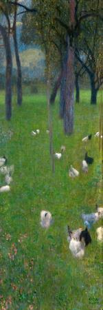 After the Rain (Garden with Chickens in St. Agath), 1898 - Giclee Print, 12x36