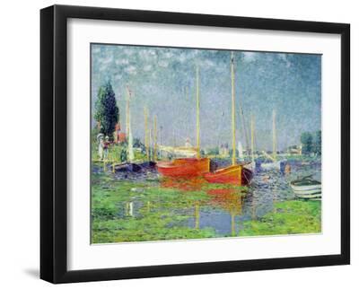Argenteuil - Black Framed Art Print Wall Art, 16x12