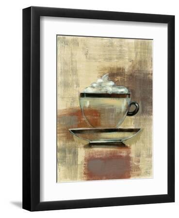 Cafe Classico II Neutral - Black Framed Art Print Wall Art, 9x12