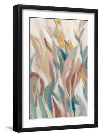 Eden Breeze II - Black Framed Art Print Wall Art, 12x18