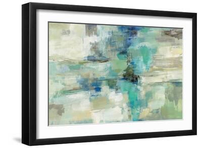 In the Clouds - Black Framed Art Print Wall Art, 18x12