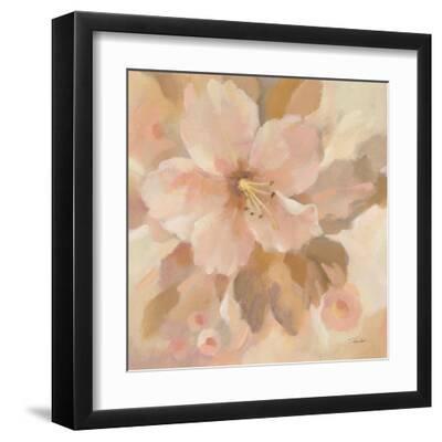 Sweet Boho Flower I - Black Framed Art Print Wall Art, 12x12