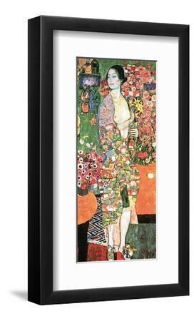 The Dancer, c.1918 - Black Framed Art Print Wall Art, 11x14