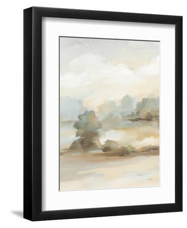 The Old Farm Landscape II - Black Framed Art Print Wall Art, 9x12