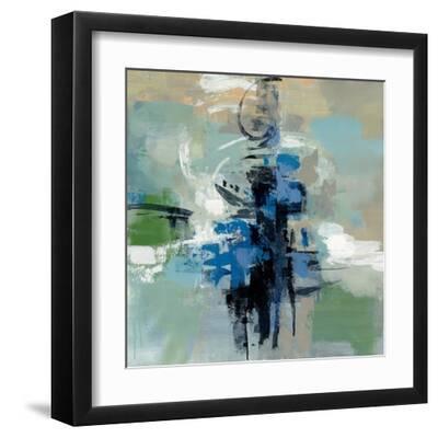 Vista Point II - Black Framed Art Print Wall Art, 12x12